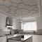 Ekena Millwork 83W x 83H x 38T Large Anderson Decorative Fretwork Wood Ceiling Panels, Red Oak CELW83X83X0375ANDRO - alternate 4